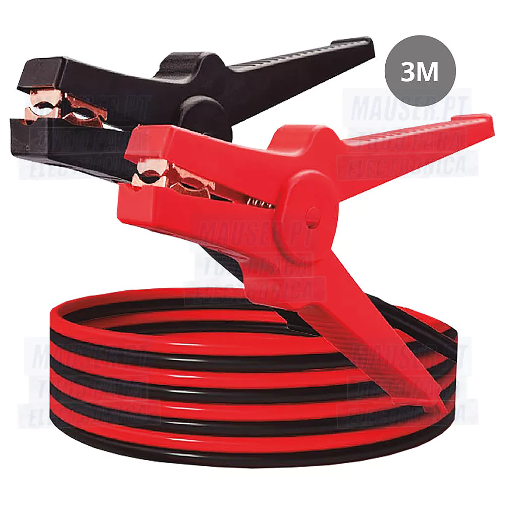 (imagem para) Cabos de arranque de bateria p/ automóvel (16mm²) 200A - 3m - GSC Evolution